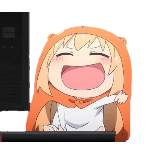 umaru, umaru chan, 2 sœur personnelle umaru, soeur à deux mèches umaru, anime à deux soeurs à race umaru