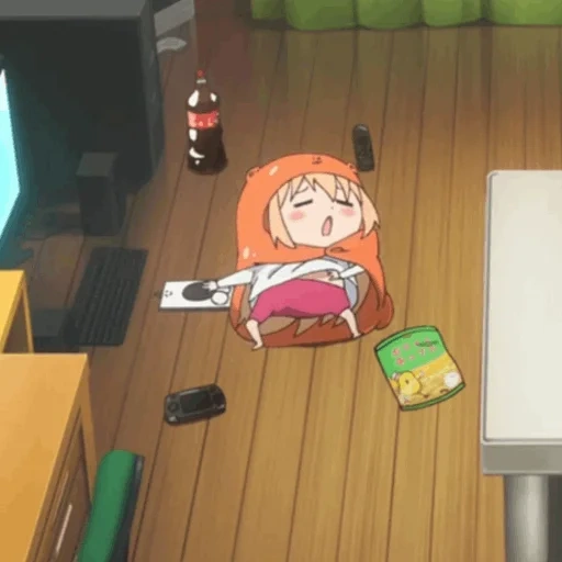 animation, lazy cartoon, maya plisetskaya, anime characters are drunk, two-faced pellets eat