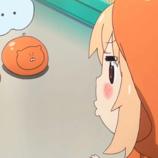 umaru, tsun ohmaru, omaru à deux visages, daimaru la sœur à deux visages de l'anime, anime à deux visages sœur daimaru mème