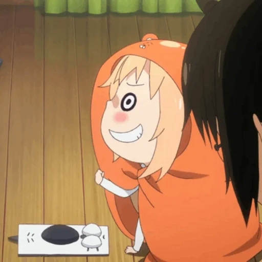 umaru, umaru chan, schwester umaru, zwei gesicht schwester umaru, umaru anime zwei gefangene schwester umaru