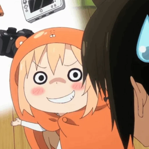 umaru, tsun ohmaru, umaru chan, omaru, omaru à deux visages