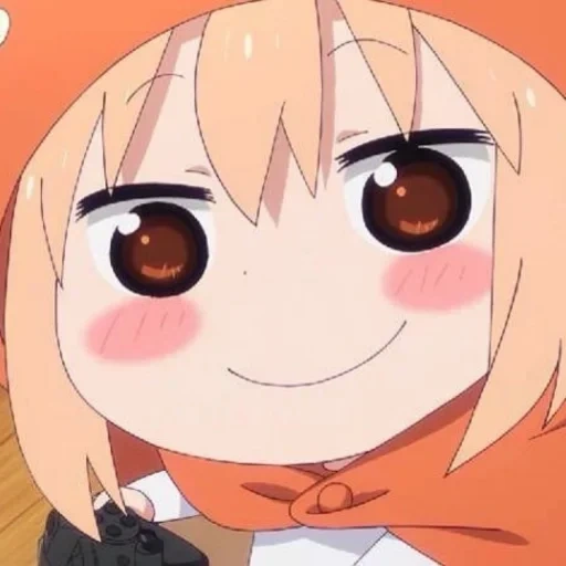 umaru, anime 150 x 150, dua suster umaru yang dihubungkan, dua saudari pribadi umaru, dua suster umaruhtai