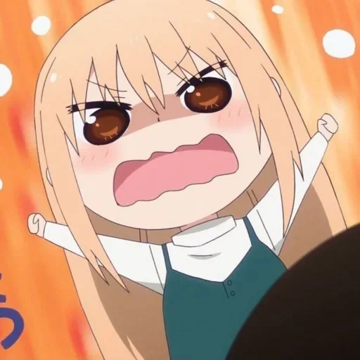 anime de daimaru, anime daimaru chen, animation himuto umaru chan, omaru à deux visages, alex la sœur à deux visages d'umaru