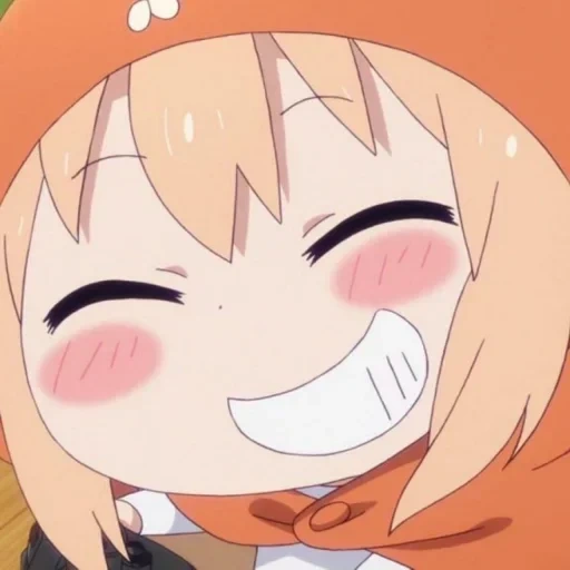 umaru, chen maru dort, omaru, omaru à deux visages, daimaru la sœur à deux visages de l'anime