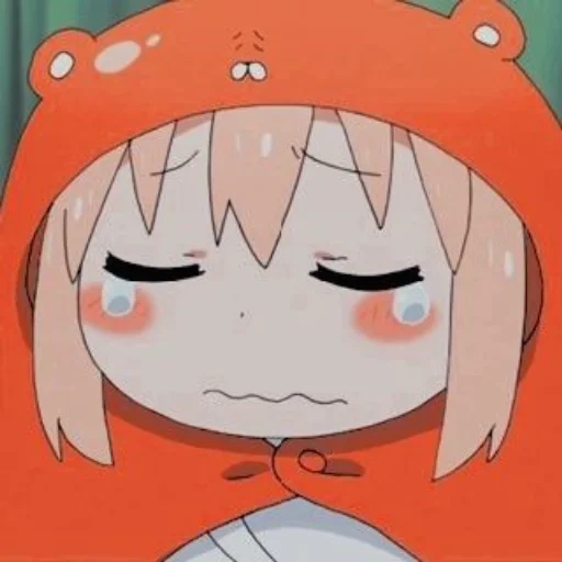 umaro tian, umaru, anime sister a due facce umaru, sister a due passi umaru, personaggi anime