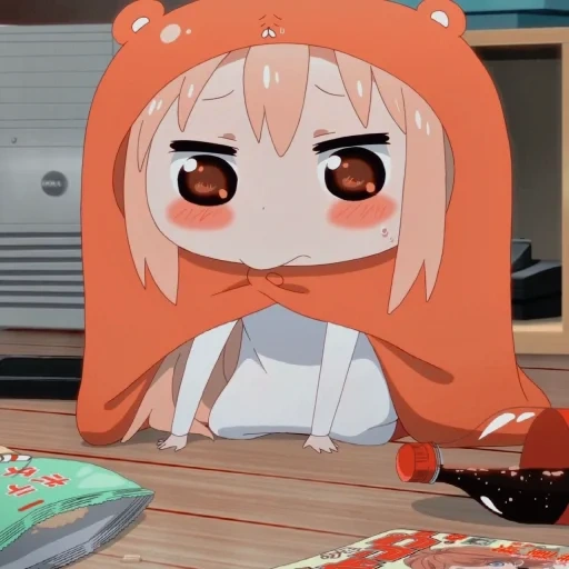 umaru, sistryon umaru, anime two faced sister umaru, umaru anime, two faced sister umaruhti