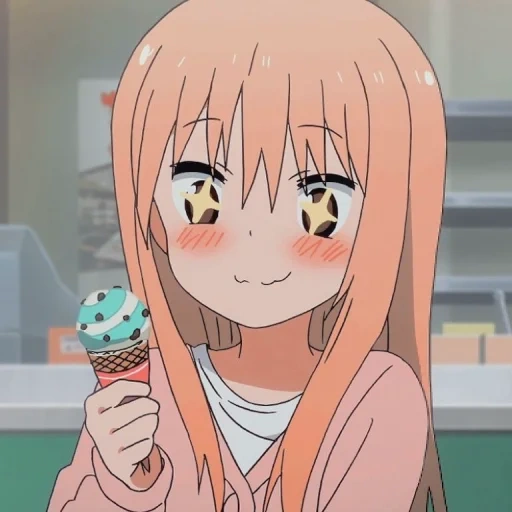 two faced sister umaru, anime two faced sister umaru, umaru anime, chan from anime, anime lovely