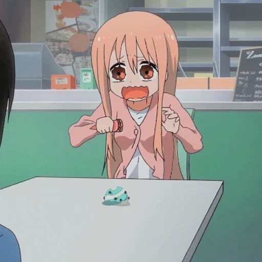 anime my two faced sister umaru, two faced sister umaru, my two faced sister umaru, anime two faced sister umaru, umaru moments