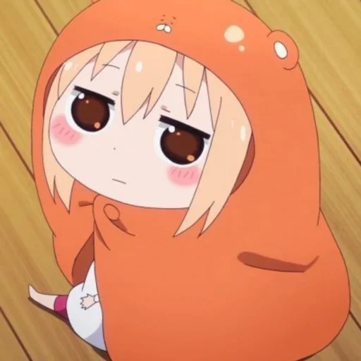 умару, умару чан, umaru chan, аниме двуличная сестрёнка умару