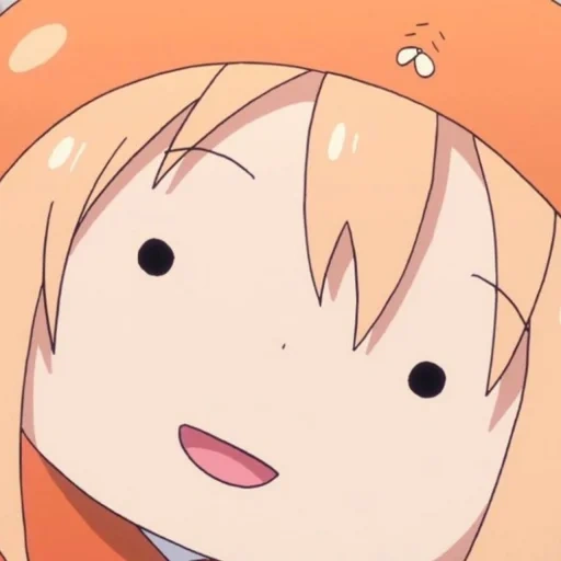 umaru chan, umaru chan, umaru chan chibi, the anime of the art is funny, two faced sister umaru memes