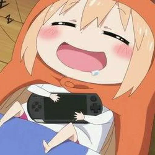 hermana de dos caras maru, anime hermana de dos caras maru, umaru anime, umaru anime, hermana de dos con cara