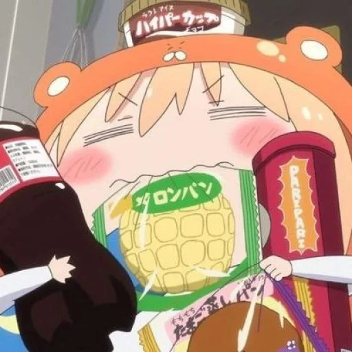 soeur à deux mèches umaru, anime two-faced soeur umaru, himwo umaru chan, umaru, umaru tian