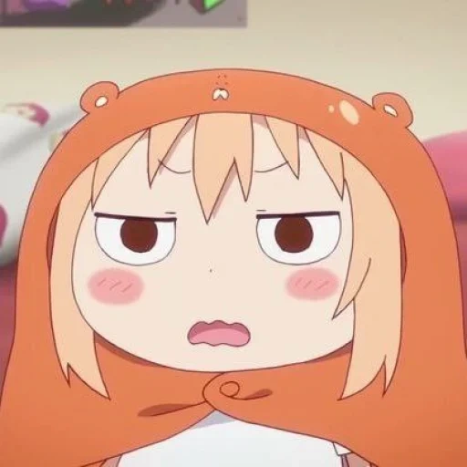 umaru chan, umaru, two faced sister umaru, anime two faced sister umaru, sister umaru