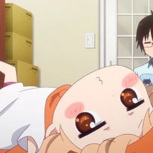 two faced sister umaru, my two faced sister umari tahei, sister umaru, umaru taehei, anime umaru chan