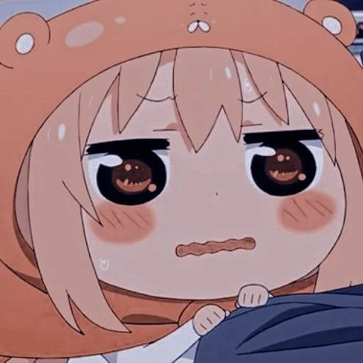 umaru, umaru chan, umaru anime chibi, karakter umaru chan, dua suster umaru yang dihubungkan