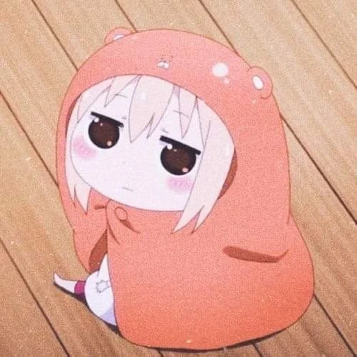 umaru, umaru chan, sister umaru, anime sister umaru, anime two faced sister umaru