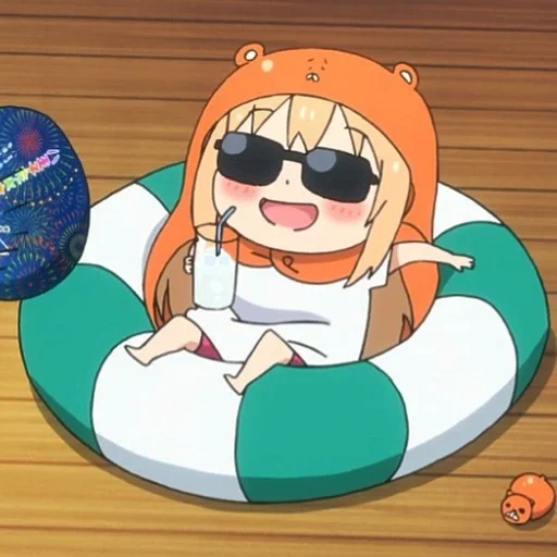 umaru, umaru chan, anime umaru chan, sister umaru, dua suster umaru yang dihubungkan