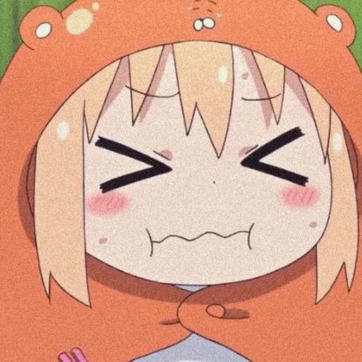 umaru, chen maru dort, omaru, omaru a été offensé, omaru à deux visages