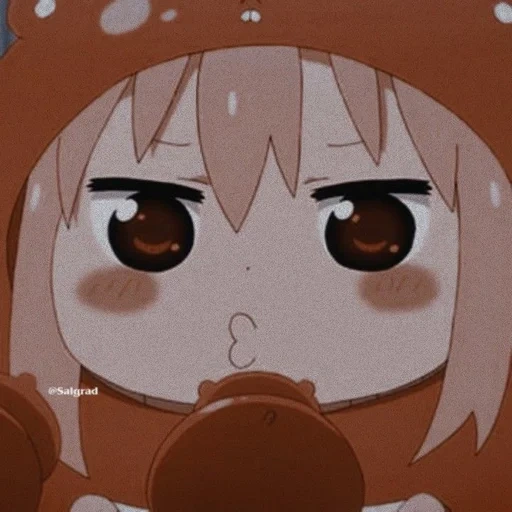 umaru, umaro tian, dua suster umaru yang dihubungkan, saudara perempuan saya yang dua orang umaru, anime two faced sister umaru