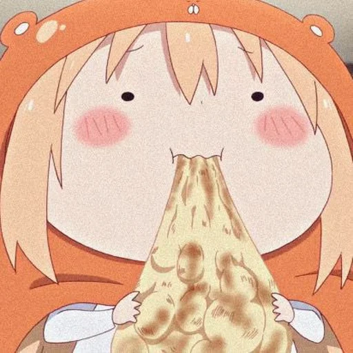 umaru, umaru chan, sister umaru, dua suster umaru yang dihubungkan, anime two faced sister umaru