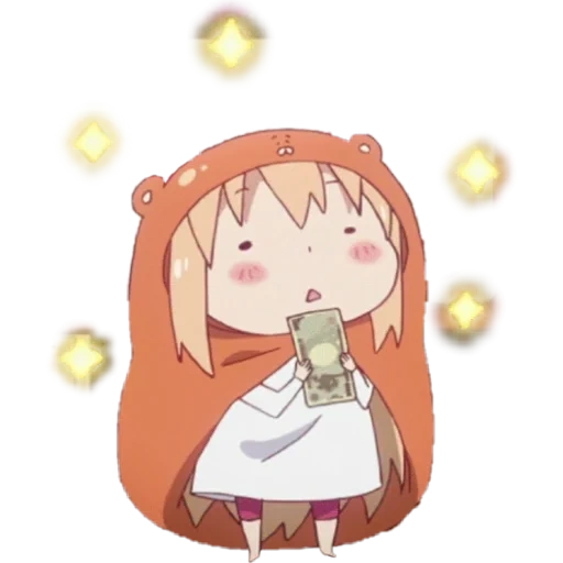 umaru, umaru chan, umaru chibi, umaru chan chibi, dua suster umaru yang dihubungkan