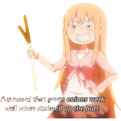 anime umar, anime umaru chan, sister umaru, dua suster umaru yang dihubungkan, anime two faced sister umaru