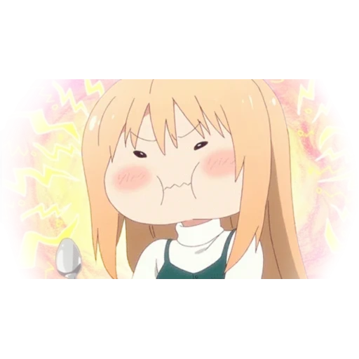 umaru, umaru chan, umar merajuk, karakter anime, anime two faced sister umaru