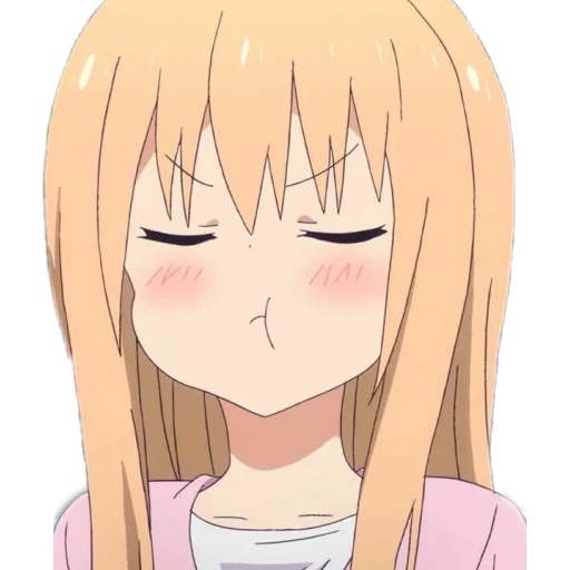 umaru chan, umaro tian, umar está de mau humor, irmã de duas falhas umaru, irmã de duas falhas de anime