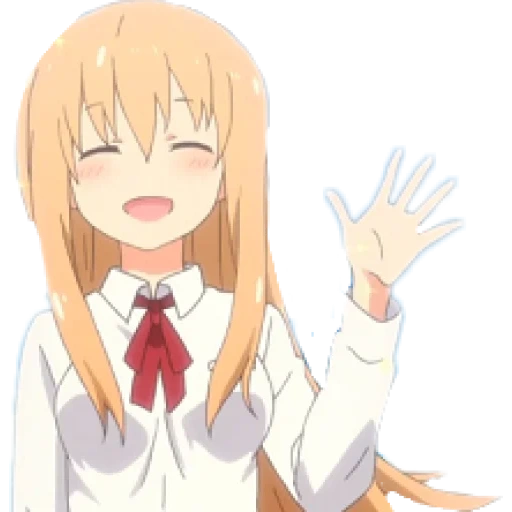 umaru chan, umaro tian, anime umar, dua suster umaru yang dihubungkan, anime two faced sister umaru