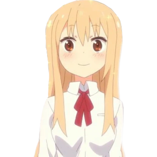 umaru, umaru chan, anime umaru chan, soeur à deux mèches umaru, anime à deux soeurs à race umaru