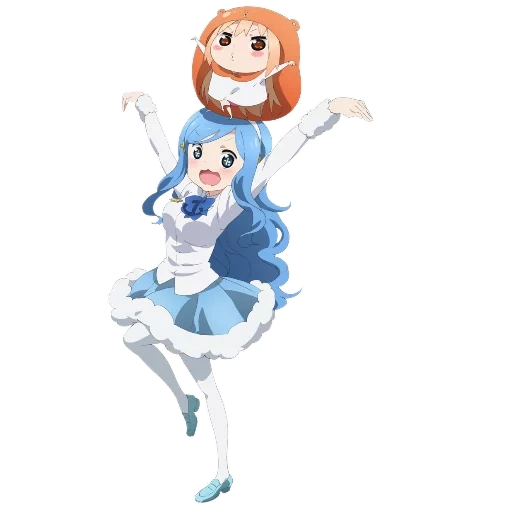 omaru chen, umaru chan, anime dual sister daimaru, die zweigesichtige schwester von omaru silfenford rizaka