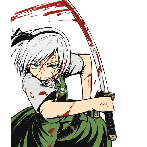 di sakai, seni animasi, konpaku youmu, karakter anime, youmu konpaku avatar