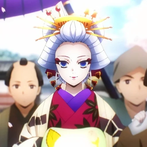 anime, gutaro, kimetsu, il cielo sembra, personaggi anime