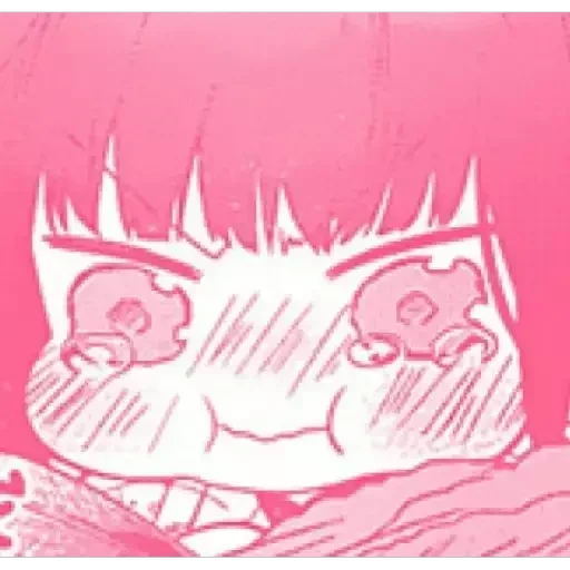 bild, anime süß, anime pink, anime zeichnungen, ahegao ist rosa