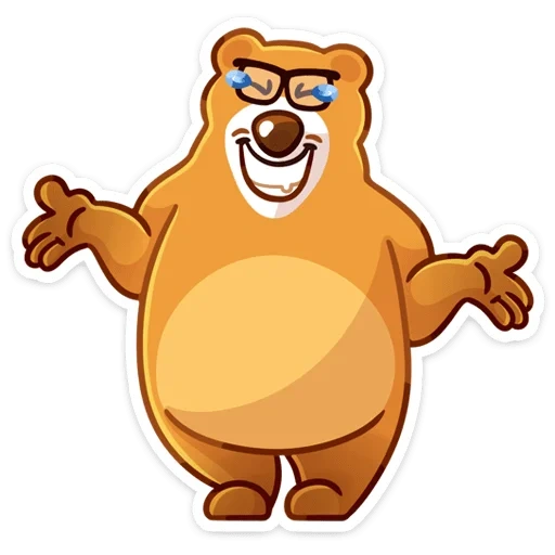 smskul, cunning beaver, bear character