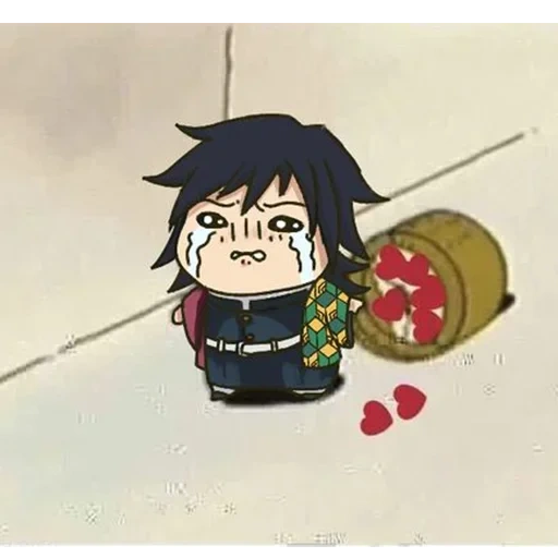 meme anime, chibi sasuke, anime lucu, seni anime lucu, pisau meme membedah iblis tomioka