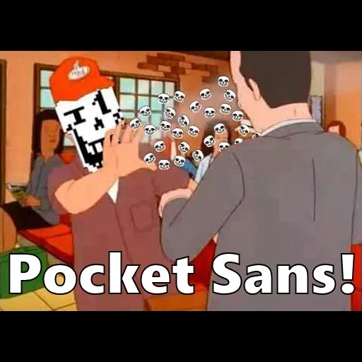 pocket sans, pocket sand, cool games, pocket sand meme