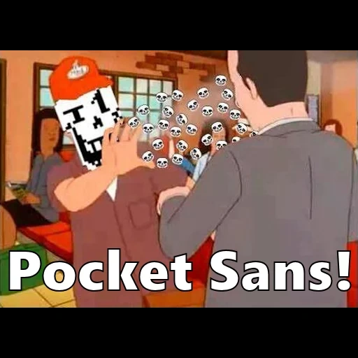 pocket sans, pocket sand, прикольные игры, pocket sand meme