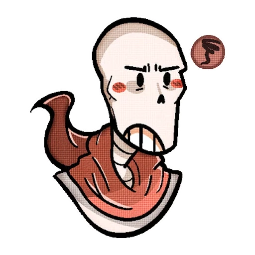 undertale, papyrus avatar, undertale papyrus, thoughtful papairus, papyrus anderma without a scarf