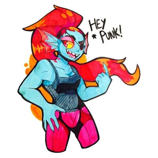 sous-titre, undertale undyne, andine anderma, anderma andine sfm, undyne art sous le cycle