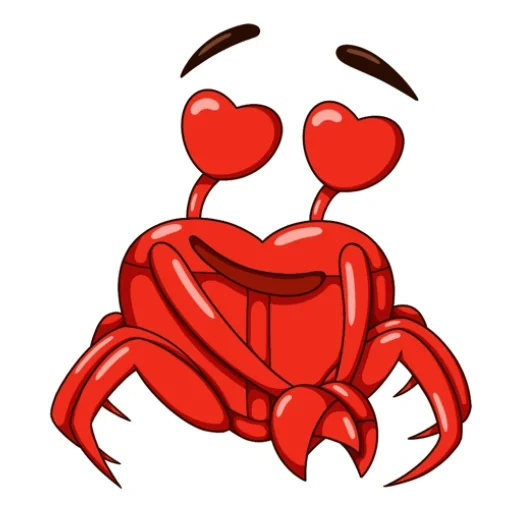crabe, crabrod, crabe maléfique, griffes de crabe, crabe de dessins animés