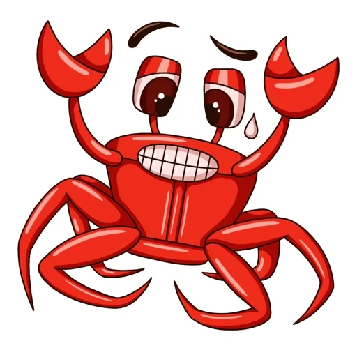 die krabbe, crab, crab children, cartoon crab