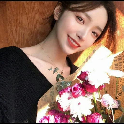 asiático, mujer joven, nueva novia, perfil twise, sulli iu taeyeon