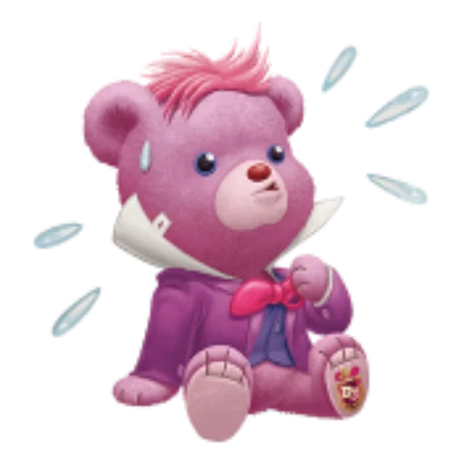 mainan, care bears, beruang kecil, love bear, love bear care bears