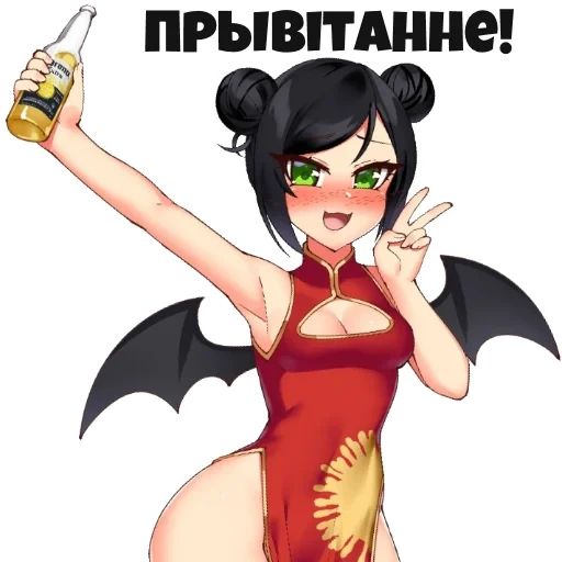 тян, anime, аниме, корона чан, девушки аниме