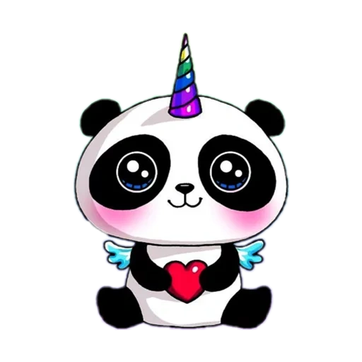 panda sayang, pandochki yang lucu, kawaii pandochki, kartun pandochi, gambar panda lucu