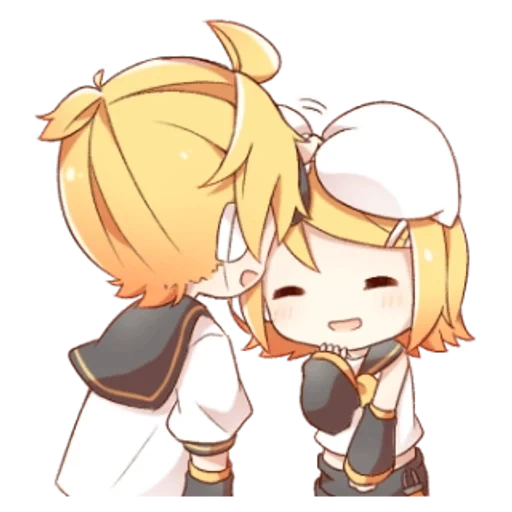 kagamine len, linkagamine, lin ma chibi, kagamine rin/len, cargamin chibi