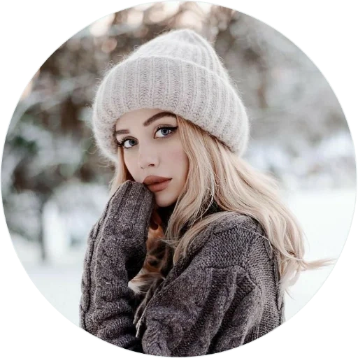 девушка, девушка зима, зима редактора, зимняя фотосессия, фотосессия зимой шапке