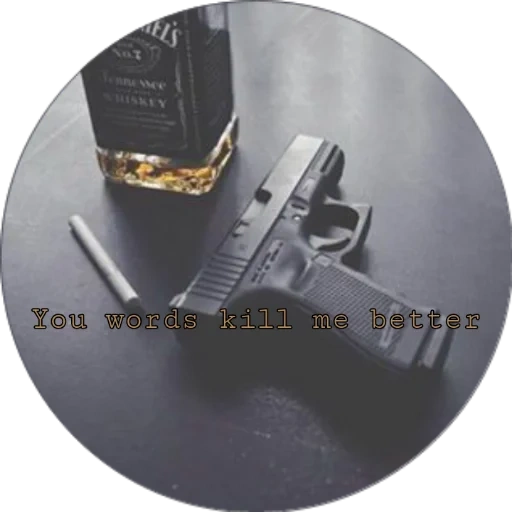пистолет, jack daniel’s, пистолет glock, пистолет сигареты, пистолет эстетика