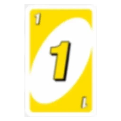 el juego es uno, uno amarillo, tarjeta amarilla uno, juego de cartas uno, tarjeta amarilla uno
